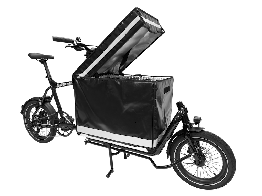 kiste für lastenfahrrad Super Cargo Thermo Box – 90L Cargobox für Lastenrad