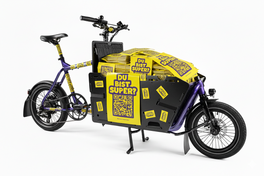 Super Bicycles Black November Edition in Berlin – Teil der „Du bist super.“ Kampagne