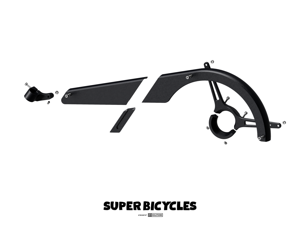 Super Bicycles -  Kettenschutz (3D gedruckt)
