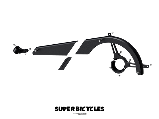 Super Bicycles -  Kettenschutz (3D gedruckt)